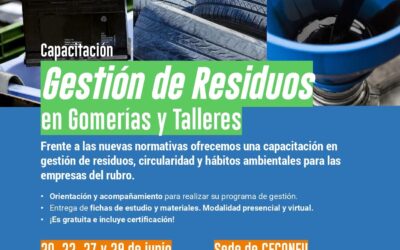 Capacitación en Gestión de Residuos en Gomerías y Talleres