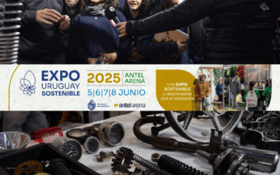 Moto-Reciclaje en la Expo Uruguay Sostenible